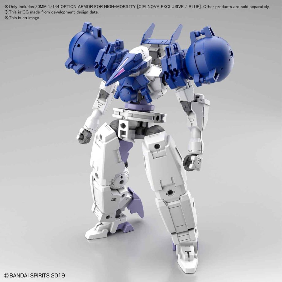 Cielnova Option Armor For High Mobility Blue 1