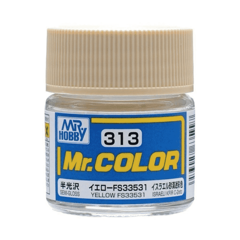 Mr. Color Semi Gloss Yellow FS33531 C313