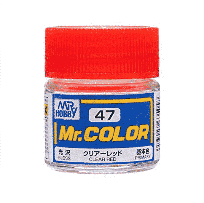 Mr. Color Gloss Clear Red C47