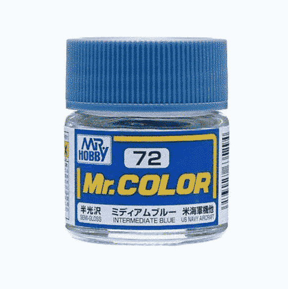 Mr. Color Semi Gloss Intermediate Blue C72