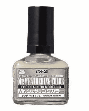 Mr. Weathering Color Filter Liquid Sundy Wash WC04