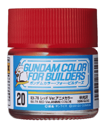 Mr. Color Gundam G Color Semi Gloss RX-78 Red Ver Anime Color UG20