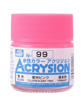 Mr. Color Acrysion Semi Gloss Fluorescent Pink N99