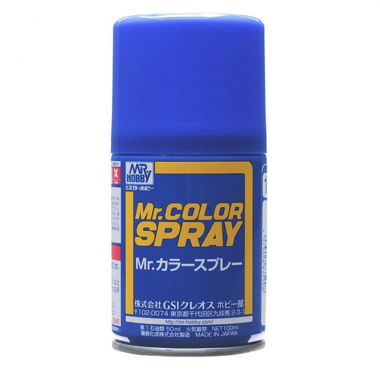 Mr. Color Spray Semi Gloss Character Blue S110