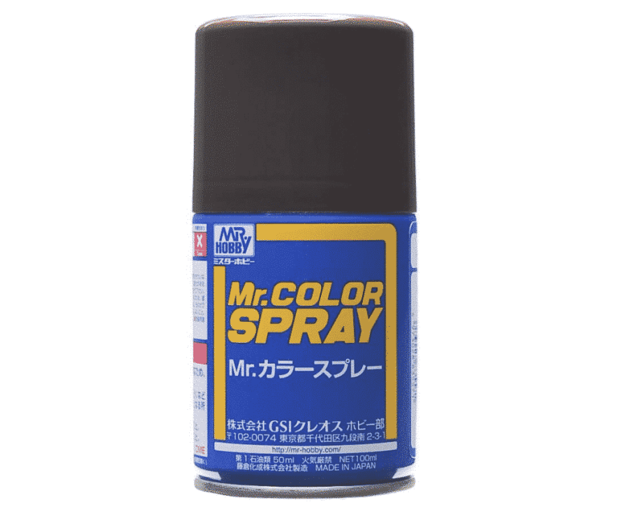 Mr. Color Spray 3/4 Flat Red Brown S41