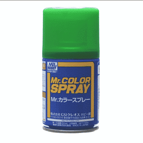 Mr. Color Spray Gloss Bright Green S66