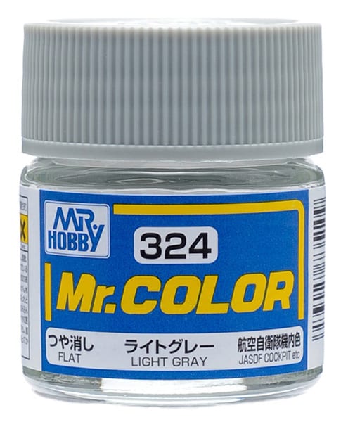 Mr. Color Flat Light Gray C324