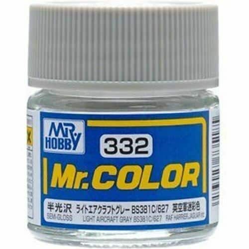 Mr. Color Semi Gloss Light Aircraft Gray BS381C/627 C332