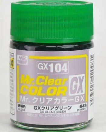Mr. Clear Color GX Gloss Clear Green GX104