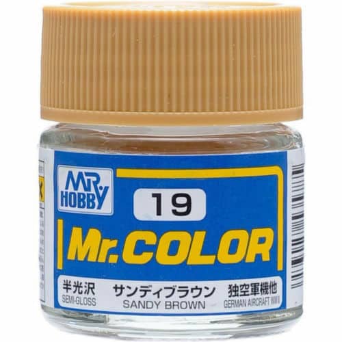 Mr. Color Semi Gloss Sandy Brown C19