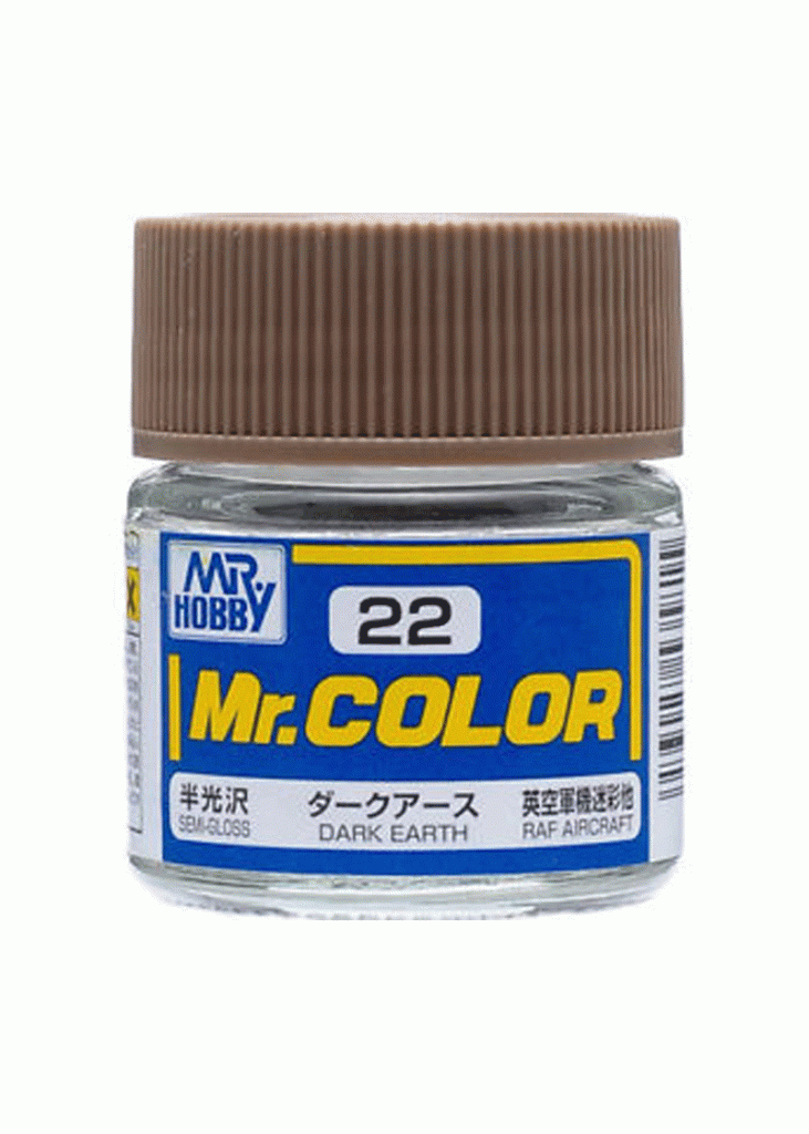 Mr. Color Semi Gloss Dark Earth C22