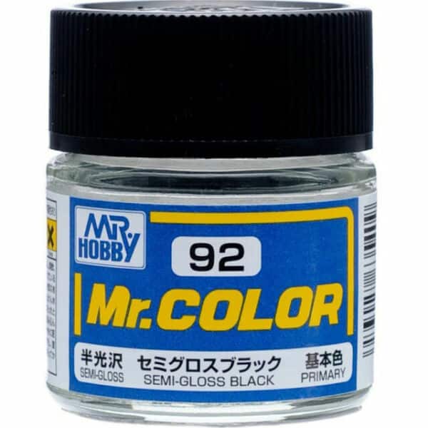 Mr. Color Semi Gloss Black C92