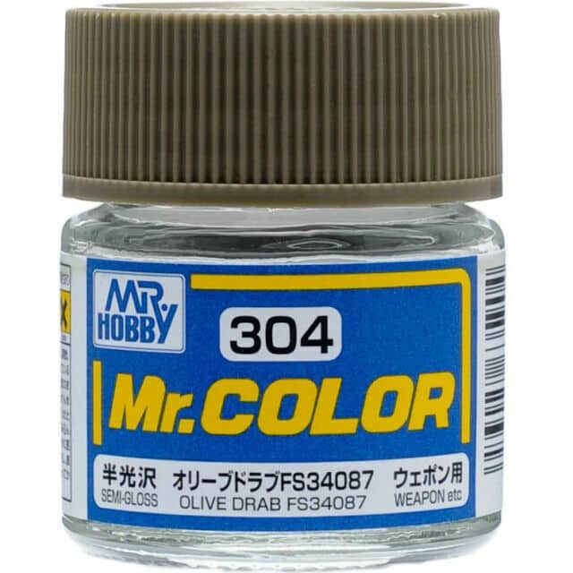 Mr. Color Semi Gloss Olive Drab FS34087 C304