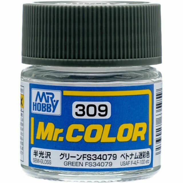 Mr. Color Semi Gloss Green FS34079 C309