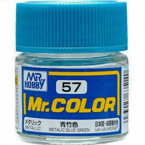Mr. Color Metallic Blue Green C57