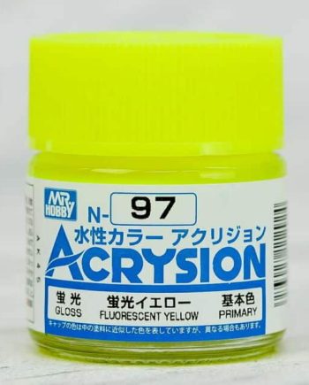 Mr. Color Acrysion Fluorescent Yellow N97
