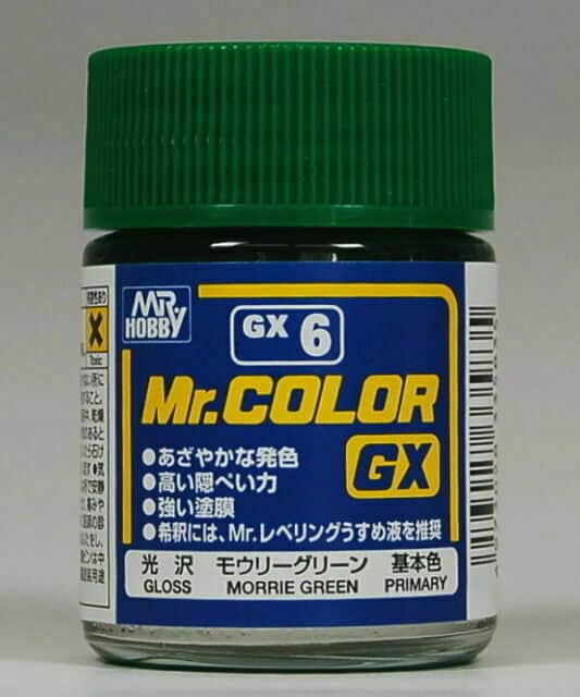 Mr. Color GX Gloss Morrie Green GX6