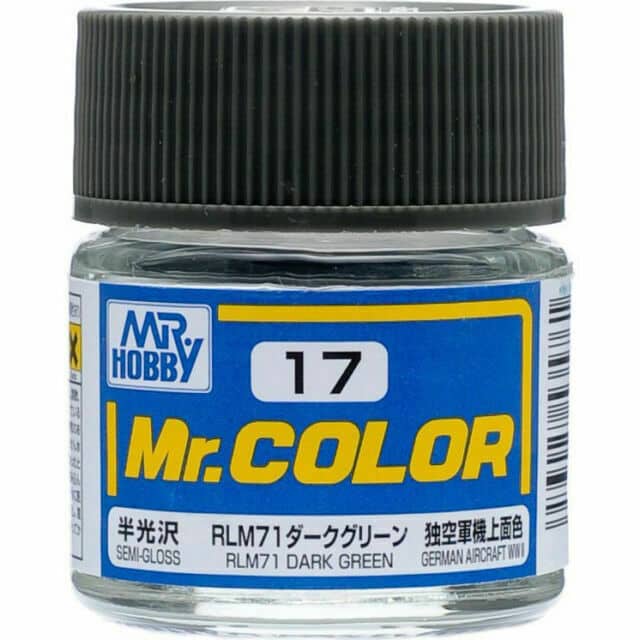 Mr. Color Semi Gloss RLM71 Dark Green C17
