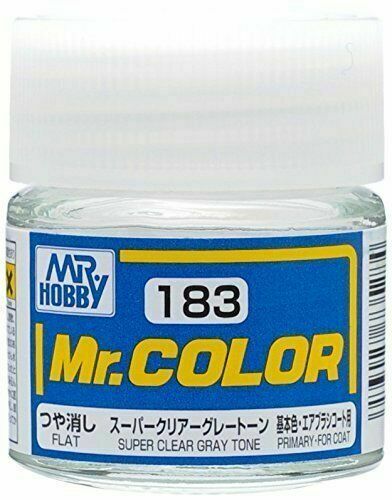 Mr. Color Semi Gloss Super Clear Gray Tone C183