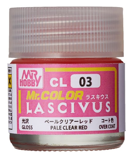 Mr. Color Lascivus Gloss Pale Clear Red CL03