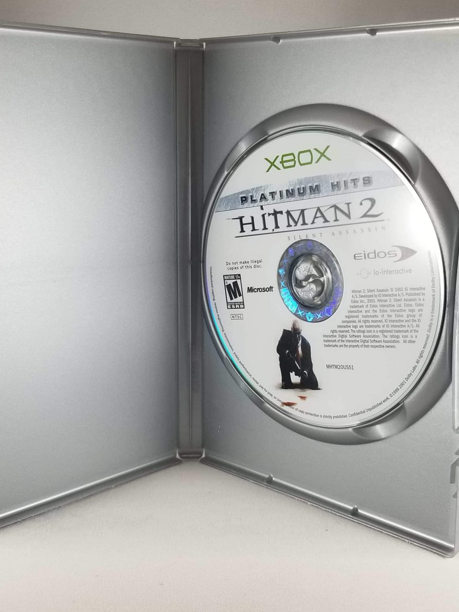 Hitman 2 Silent Assassin Disc