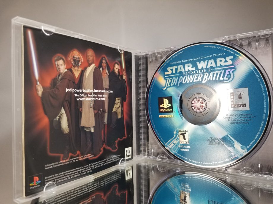 Star Wars Episode I Jedi Power Battles Disc