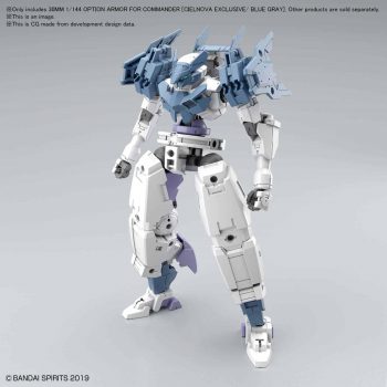 Cielnova Option Armor For Commander Blue Gray Pose 1