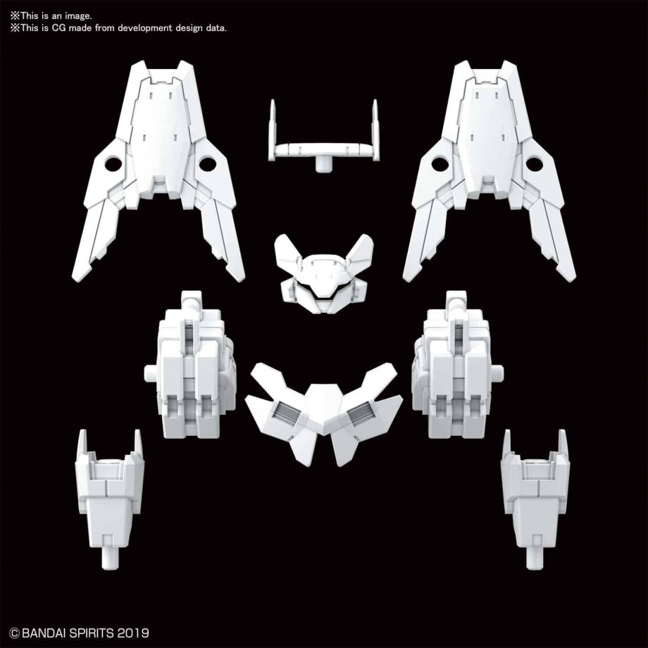 Cielnova Option Armor For Commander White Pose 2