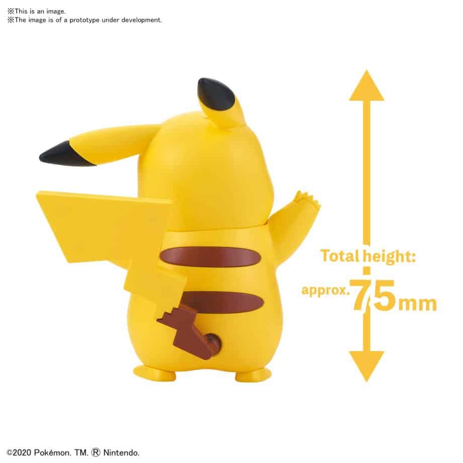 Pokemon Model Kit Quick!! Pikachu Pose 2
