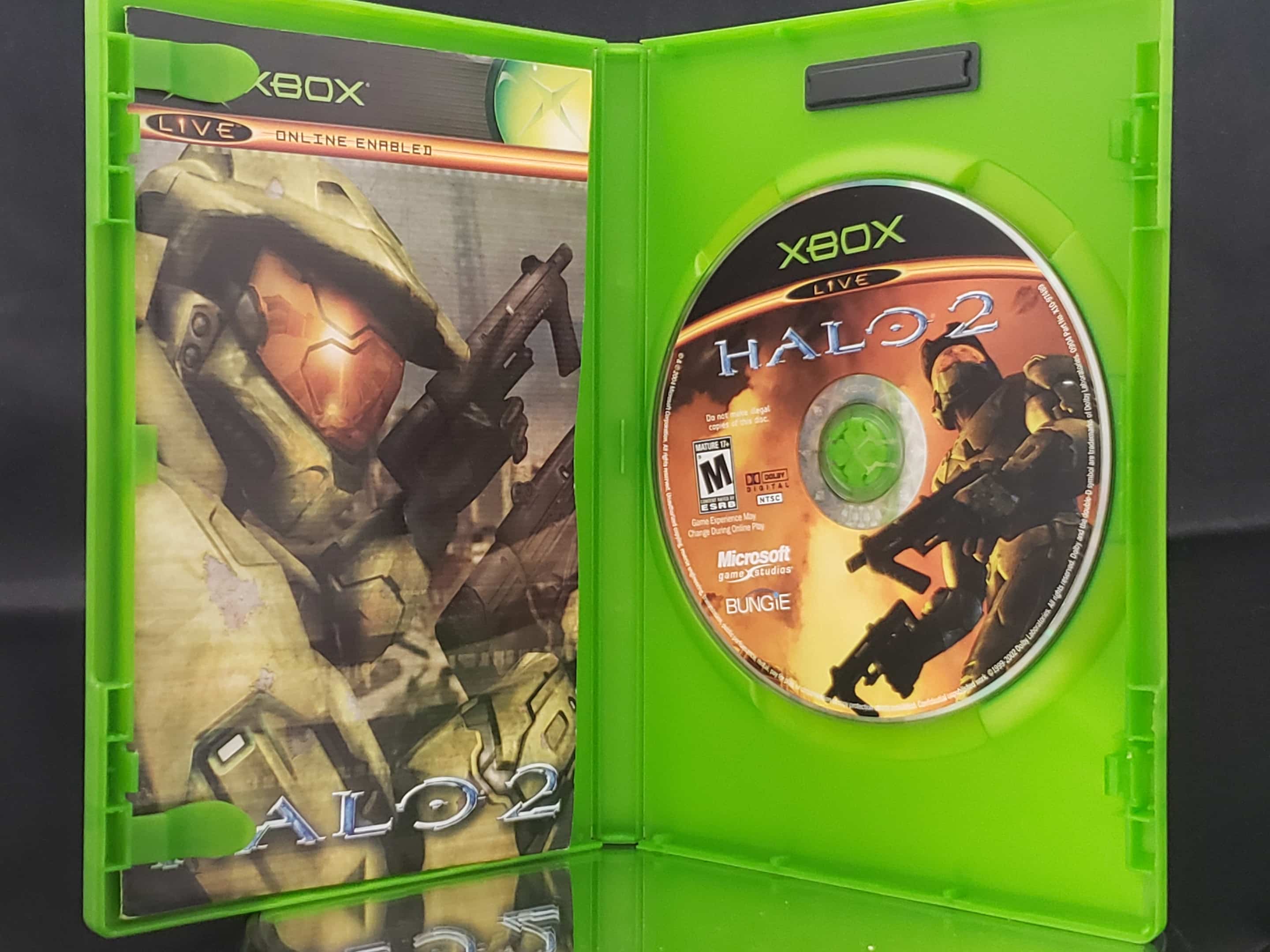 Xbox Halo 2 Live Online Enabled Microsoft Game Studios Video Game