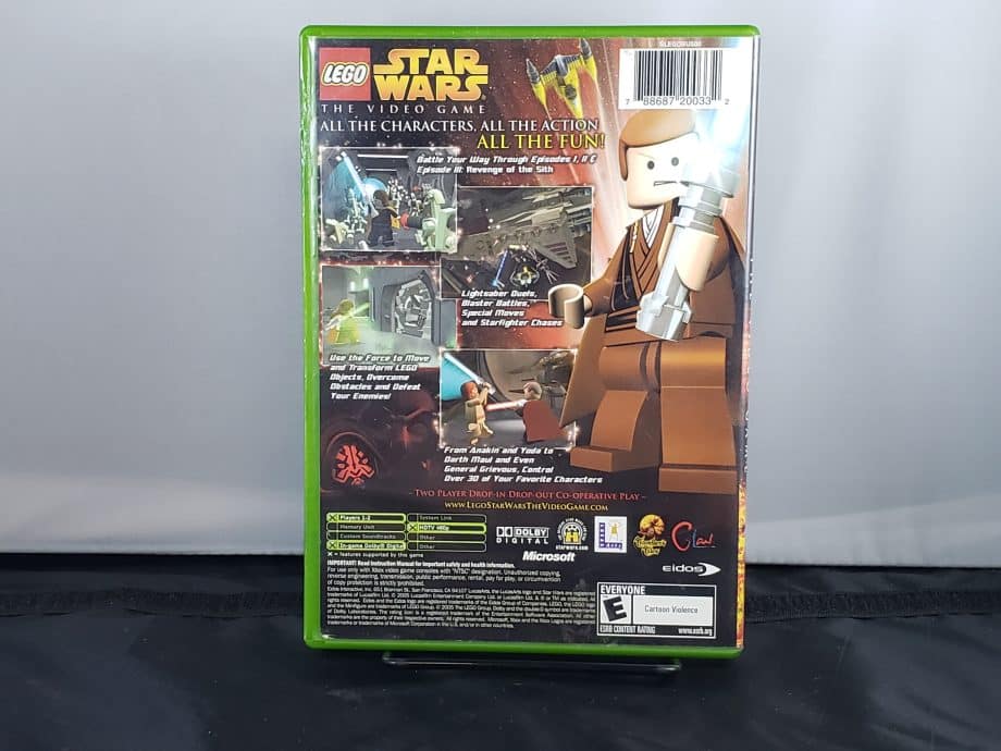 Lego Star Wars The Video Game Back