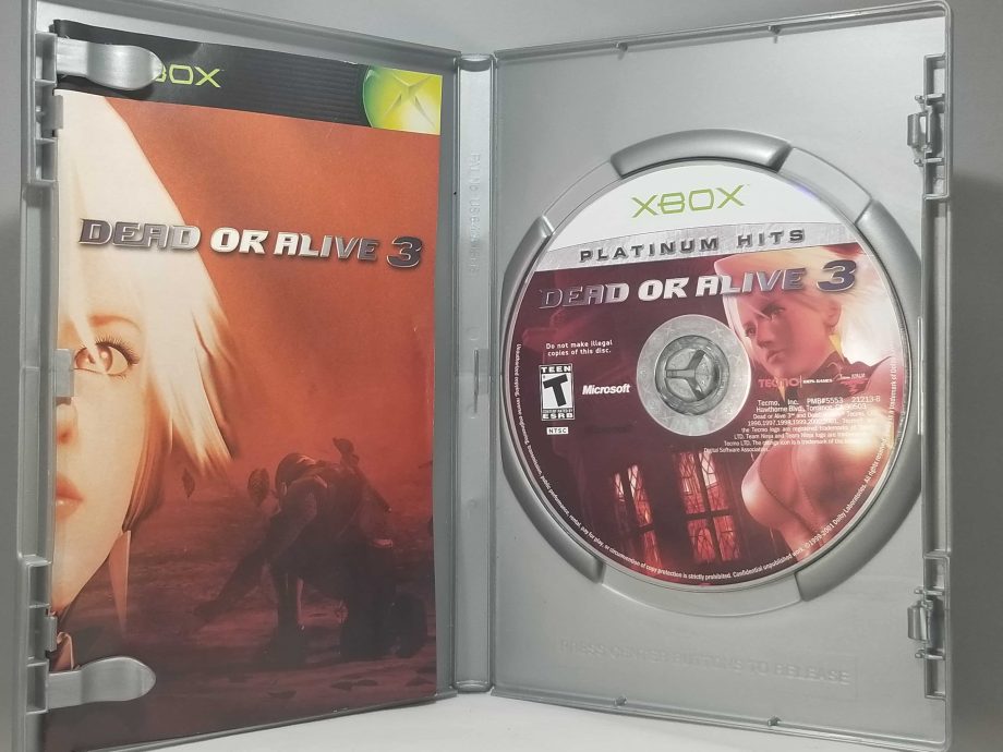 Dead Or Alive 3 Disc