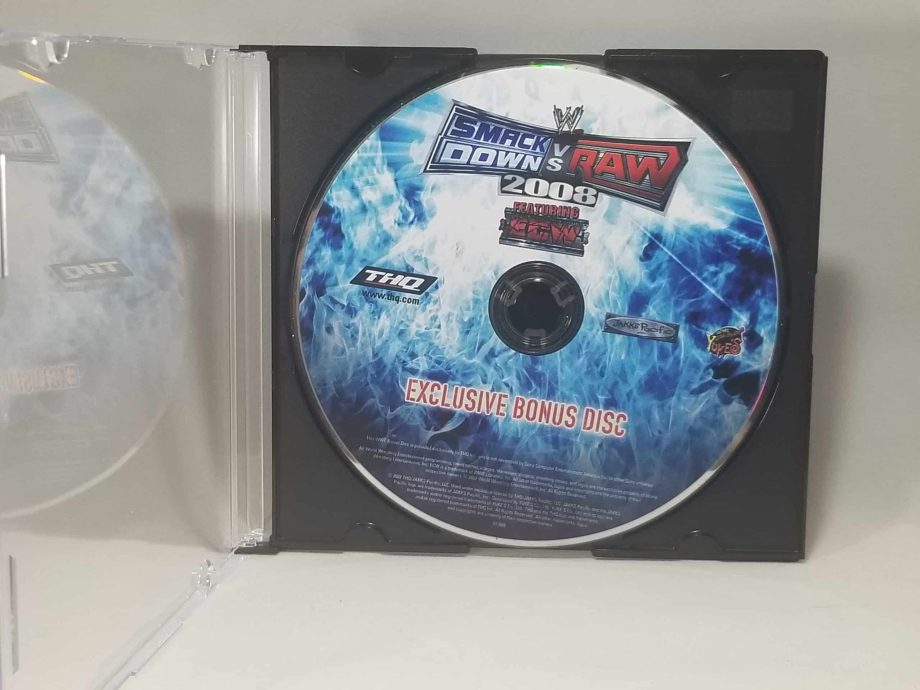 WWF Smackdown VS Raw 2008 Bonus Disc