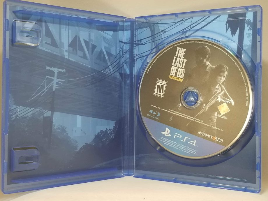 The Last Of Us Remastered Disc