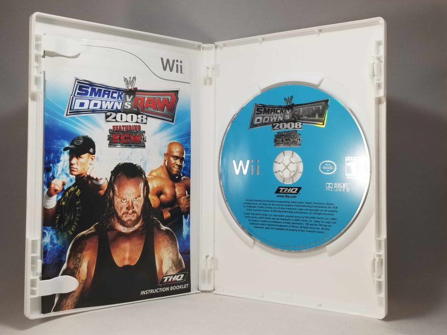 WWE SmackDown VS Raw 2008 Disc