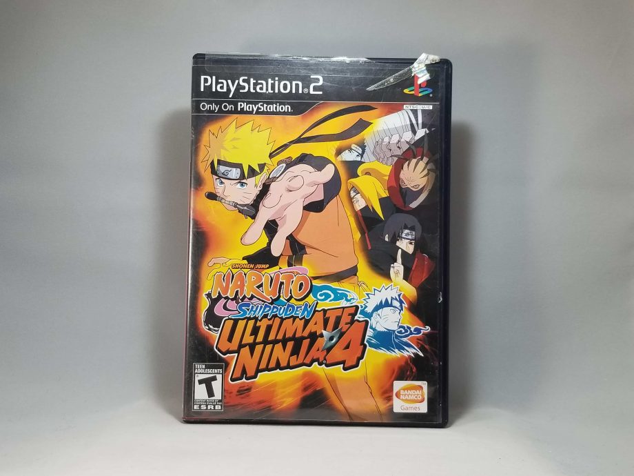 Naruto Shippuden Ultimate Ninja 4 Front