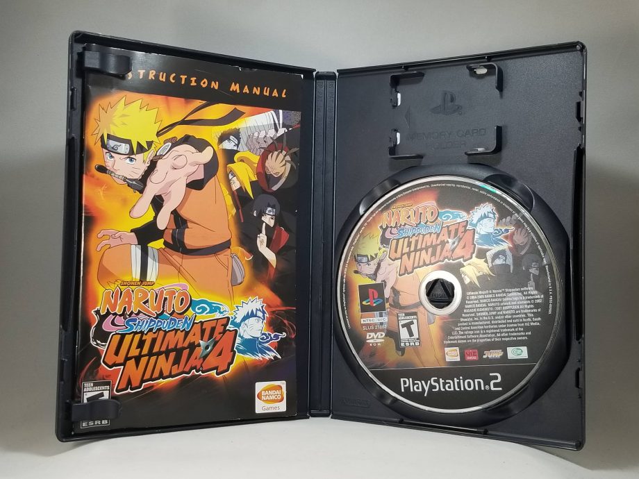 Naruto Shippuden Ultimate Ninja 4 Disc