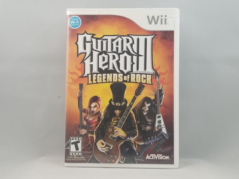 Nintendo Wii Guitar Hero III Legends Of Rock