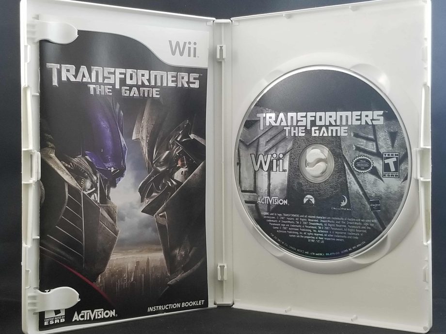 Transformers The Game Disc