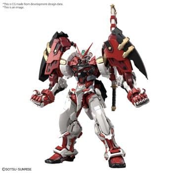Hi-Resolution Gundam Astray Red Frame Powered Red Pose 1