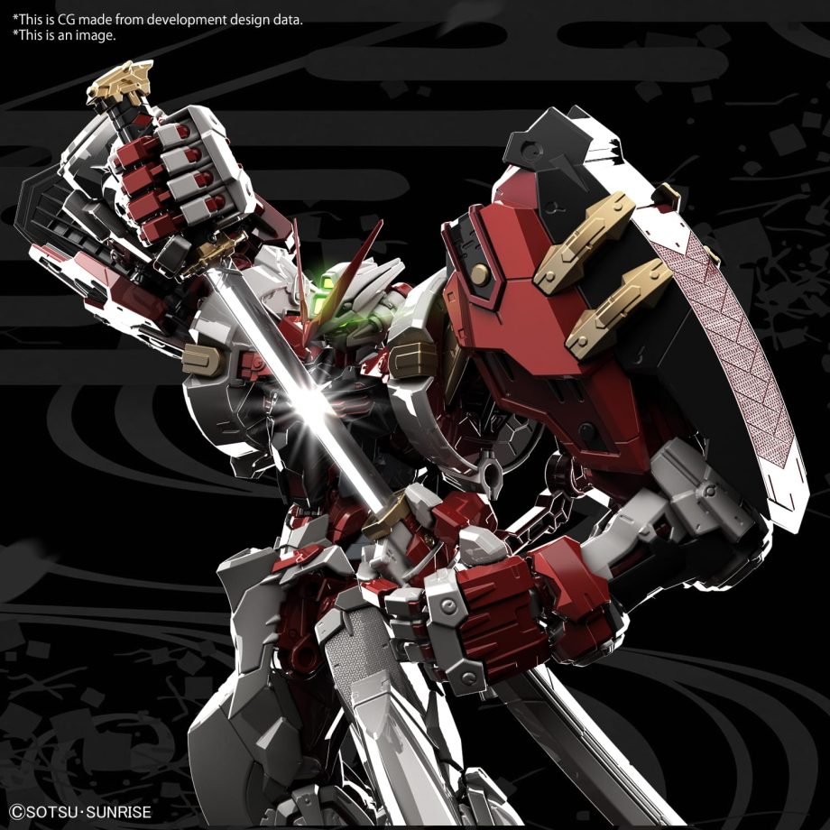 Hi-Resolution Gundam Astray Red Frame Powered Red Pose 8