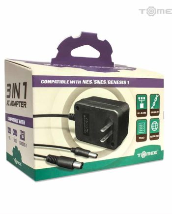 Universal AC Adapter For Genesis / Super NES / NES Box
