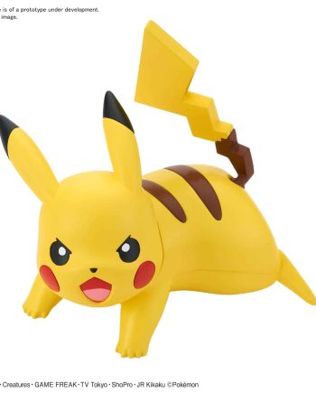 Pokemon Model Kit Quick!! Pikachu Battle Pose Pose 1