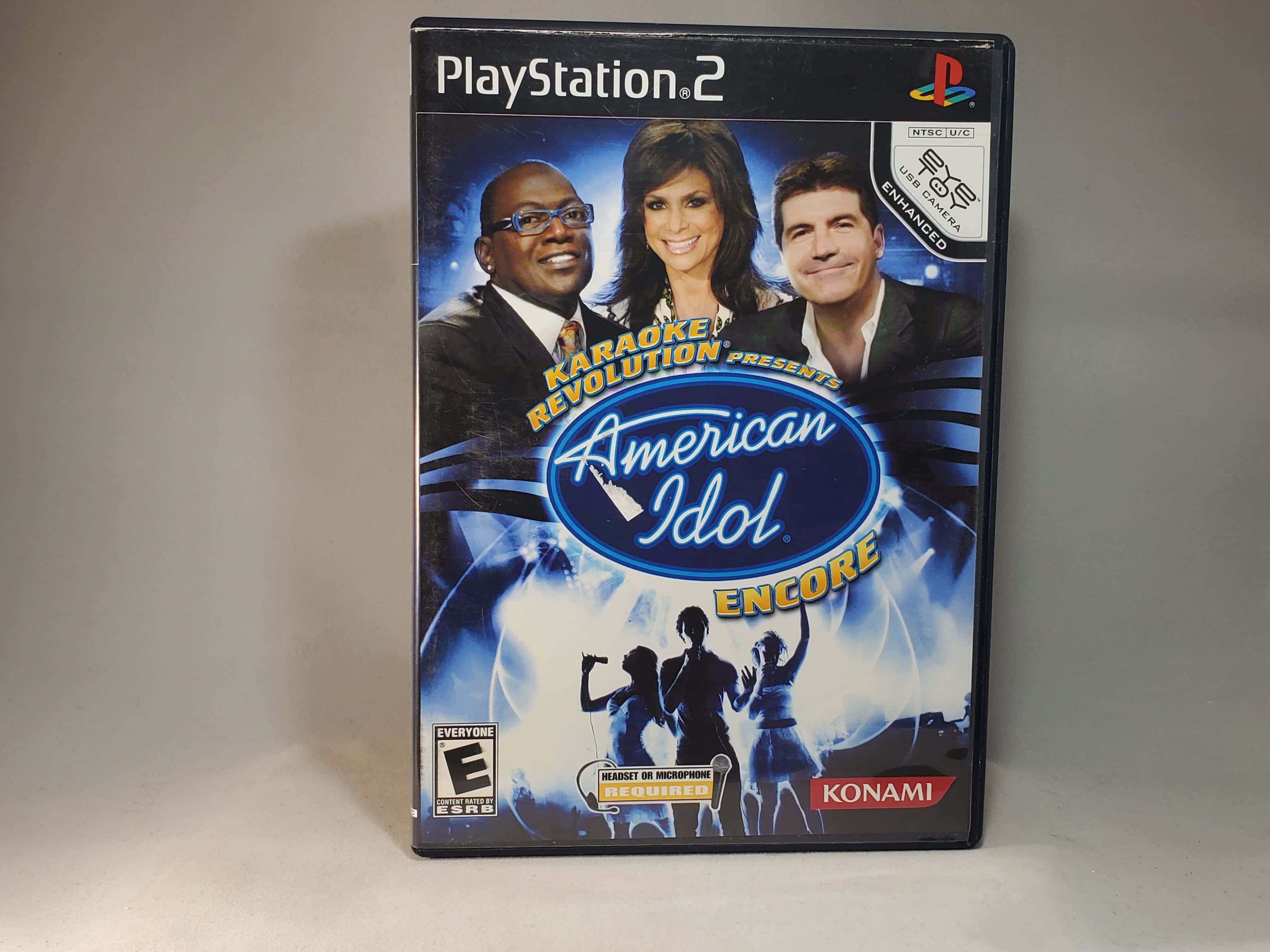 Playstation 2 Karaoke Revolution American Idol Encore Geek-Is-Us
