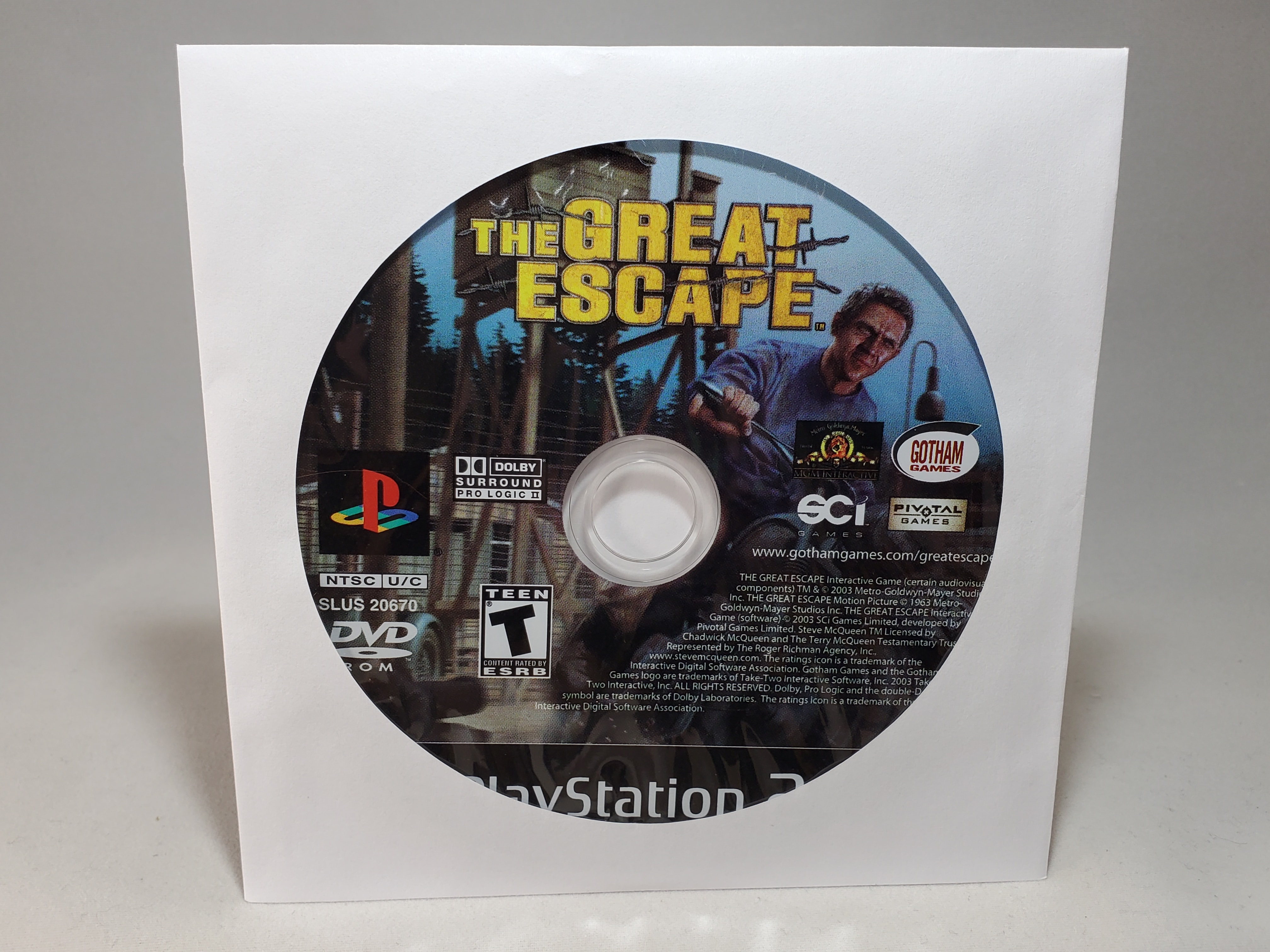 The Great Escape - Ps2 (Seminovo) - Arena Games - Loja Geek