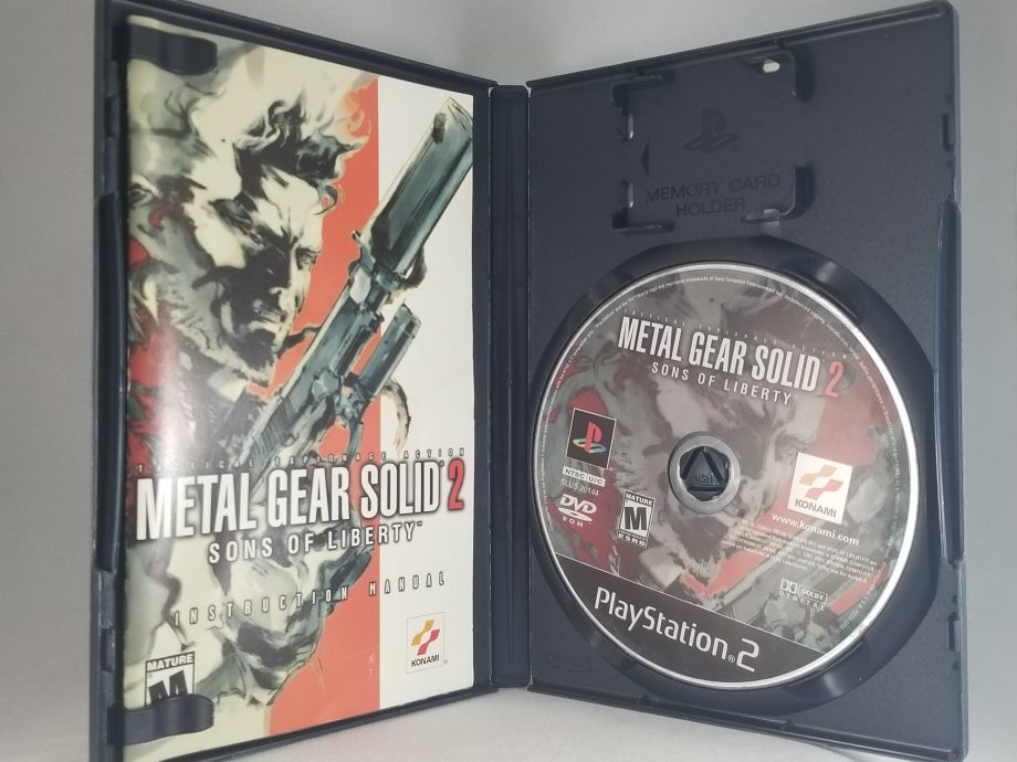 Metal Gear Solid 2 Sons Of Liberty Disc