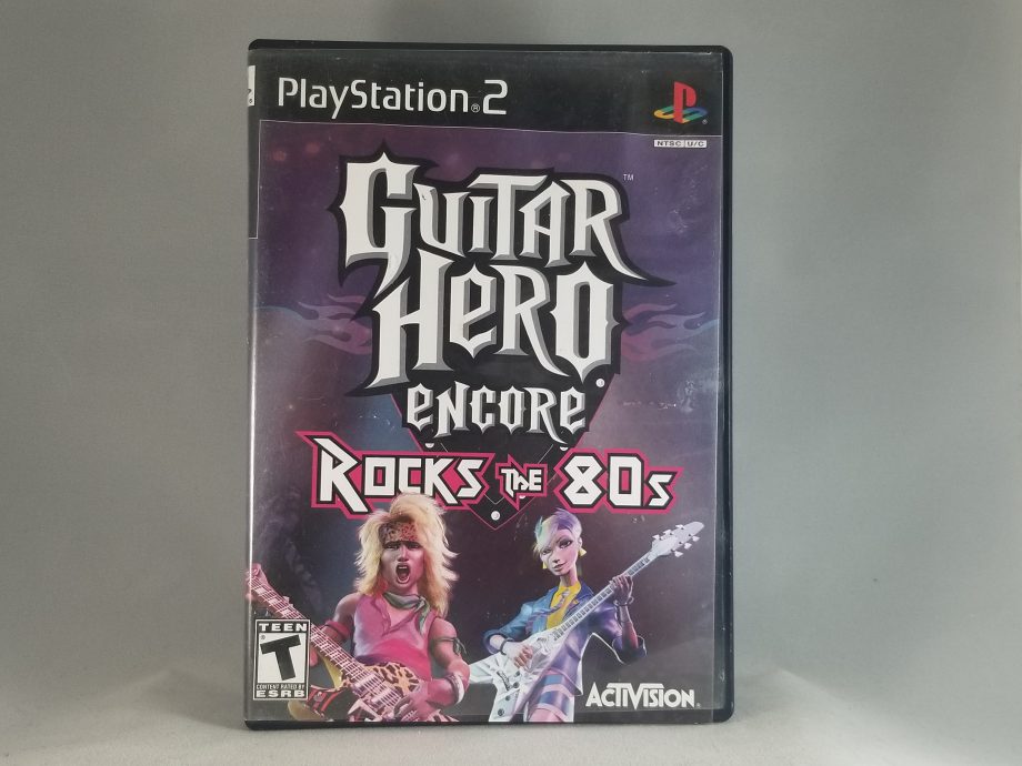 Guitar Hero Encore Rocks The 80's Front