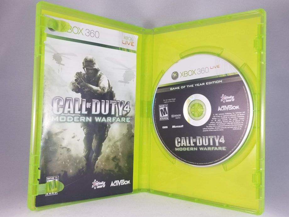 Call Of Duty Modern Warfare 4 Disc