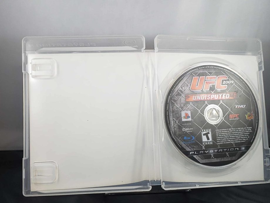 UFC 2009 Undisputed Disc