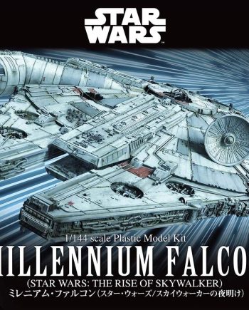 1/144 Millennium Falcon The Rise Of Skywalker Model Kit Box
